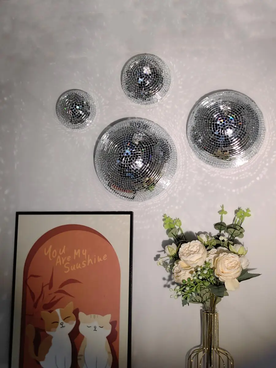 Disco Ball Mirror - Новый настенный диско-шар с зеркальным дизайном,
