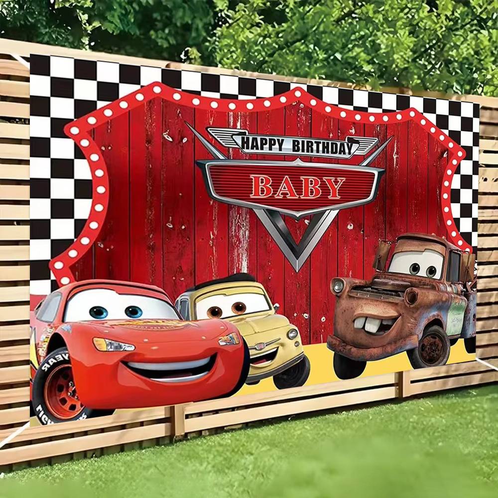 Lighting Mcqueen Decor - Декорации для вечеринки в стиле «Тачки»,