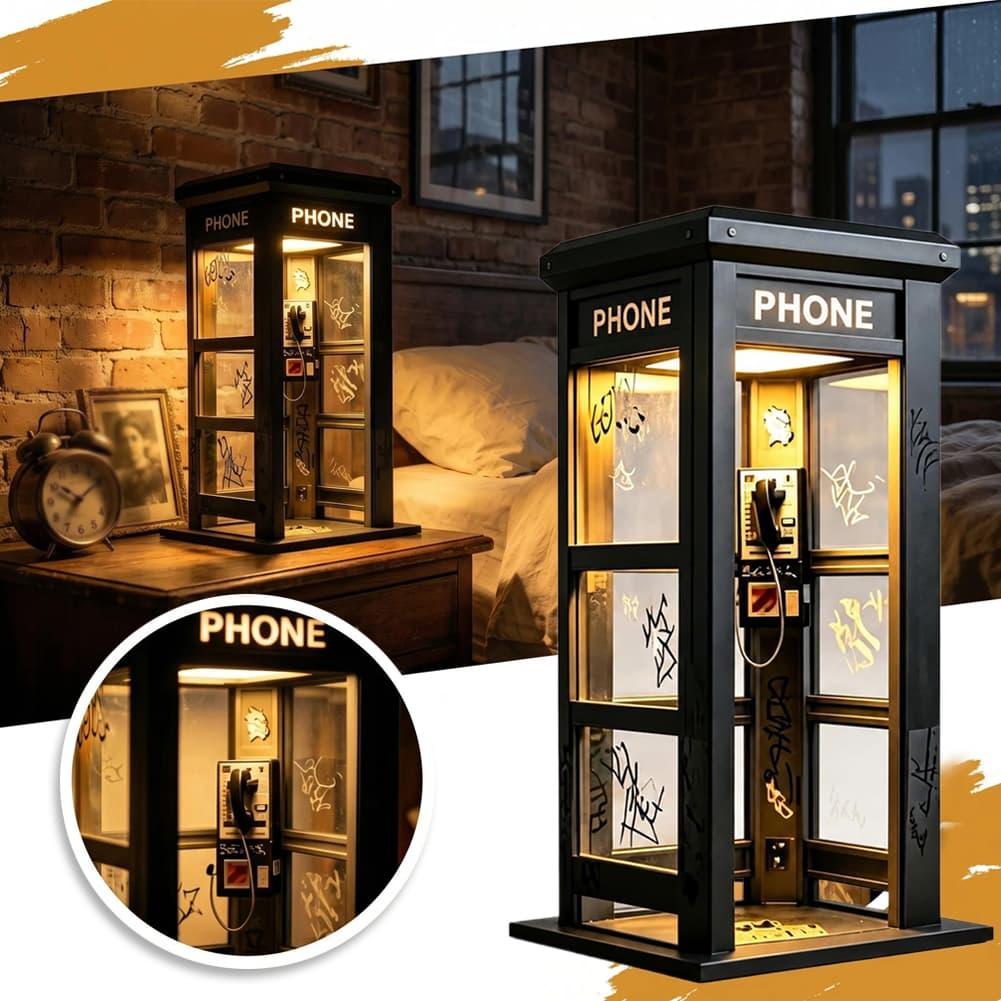 Decor Lighting Table Lamps - Ретро-настольная лампа в виде телефонной будки