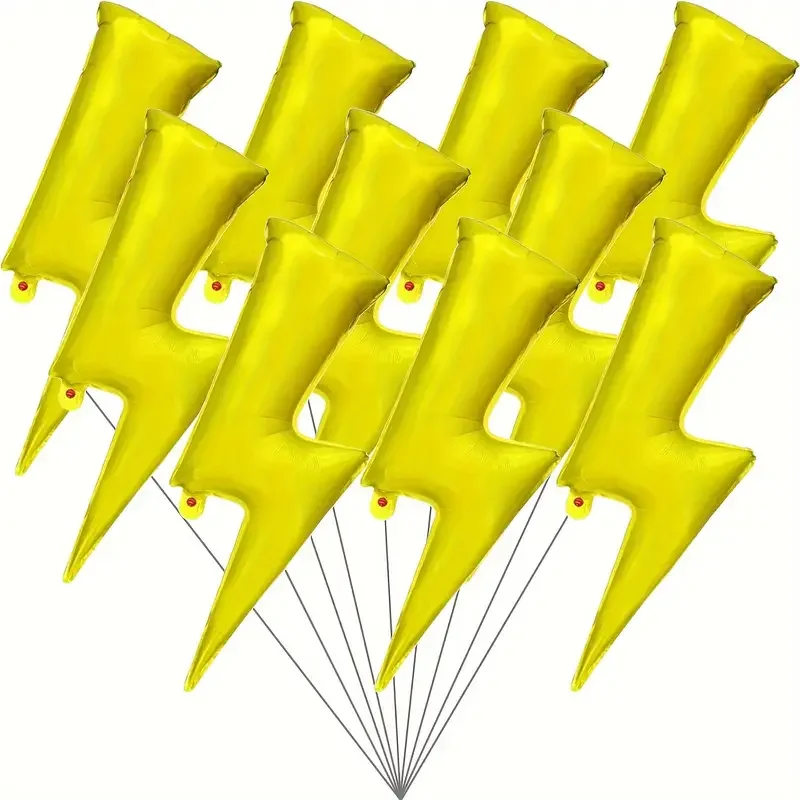 Lighting Mcqueen Decor - 1/3/5 шт. больших золотых воздушных шаров
