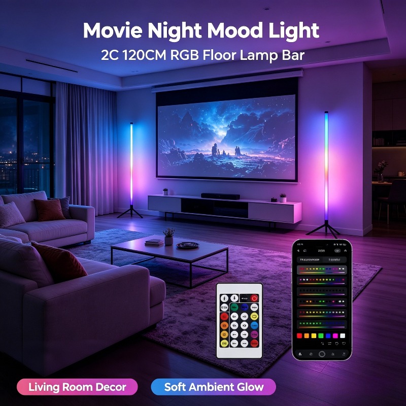 Ambient Lighting Decor For Room - Комплект из 2 RGB LED угловых
