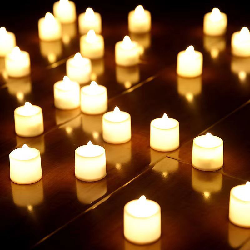 Ambient Lighting Decor For Room - Светодиодная декоративная лампа-свеча без открытого пламени,