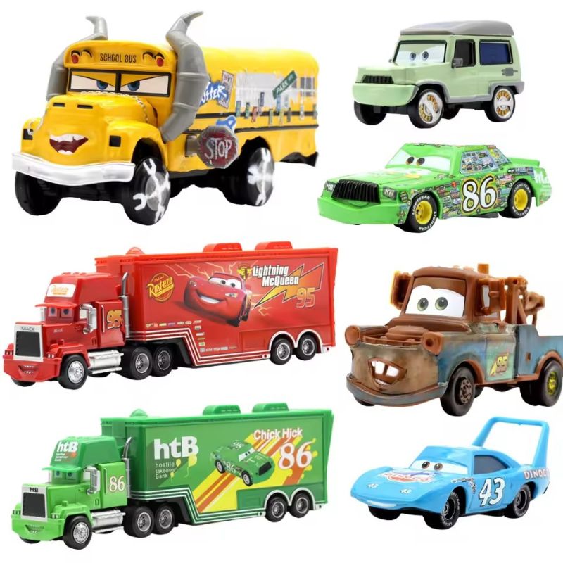 Lighting Mcqueen Decor - НОВИНКА 2026: Металлическая модель автомобиля Disney