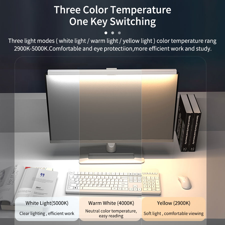 50 см светильник для монитора  – обзор и цена Touch Dimmer Lamp