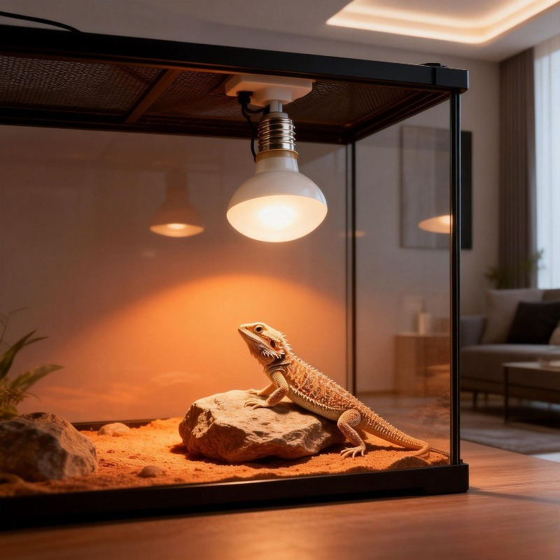 Лампа UVA для обогрева рептили – обзор и цена Gecko Lighting & Decor