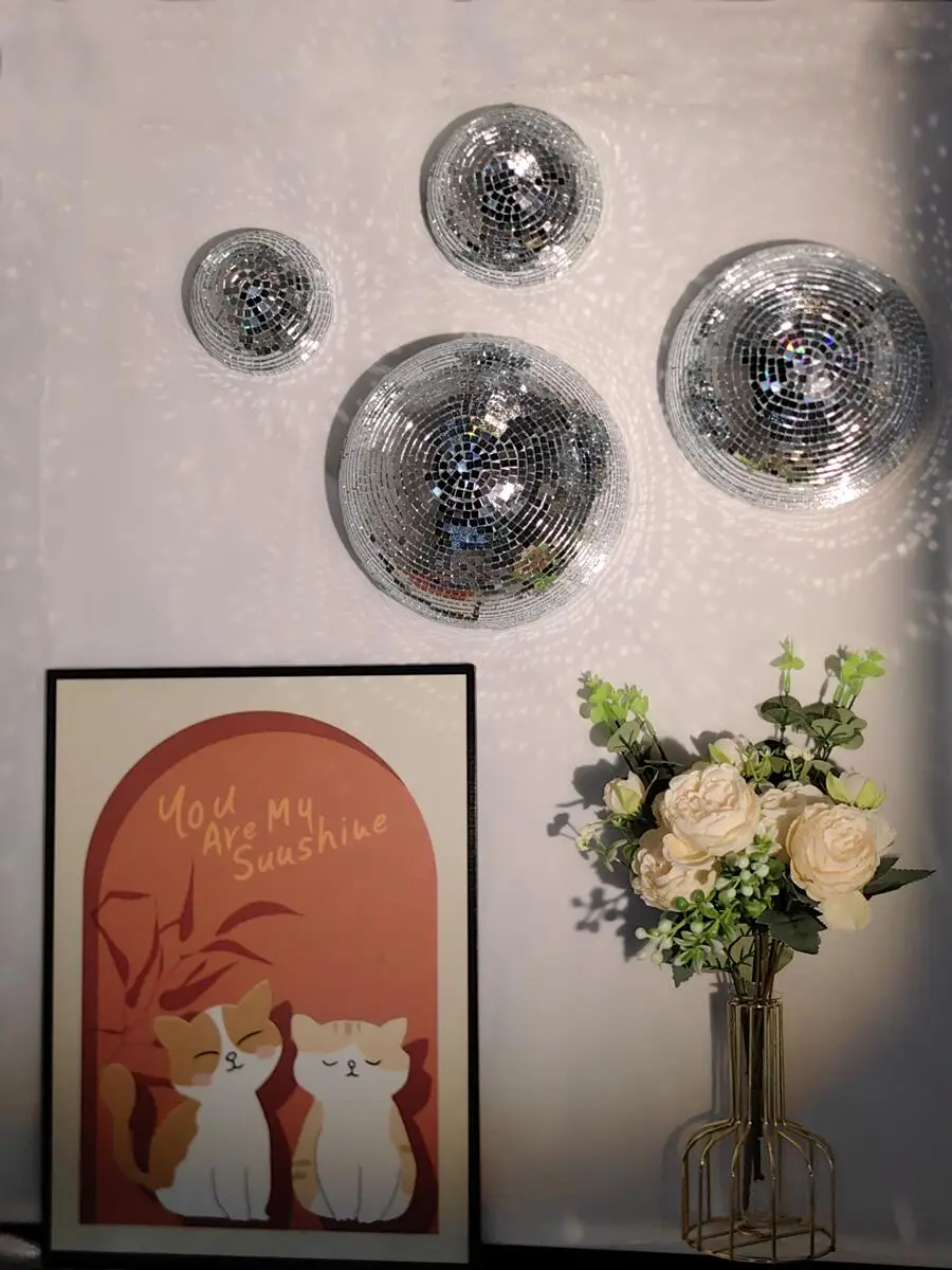Новый настенный диско-шар с зе – обзор и цена Disco Ball Mirror