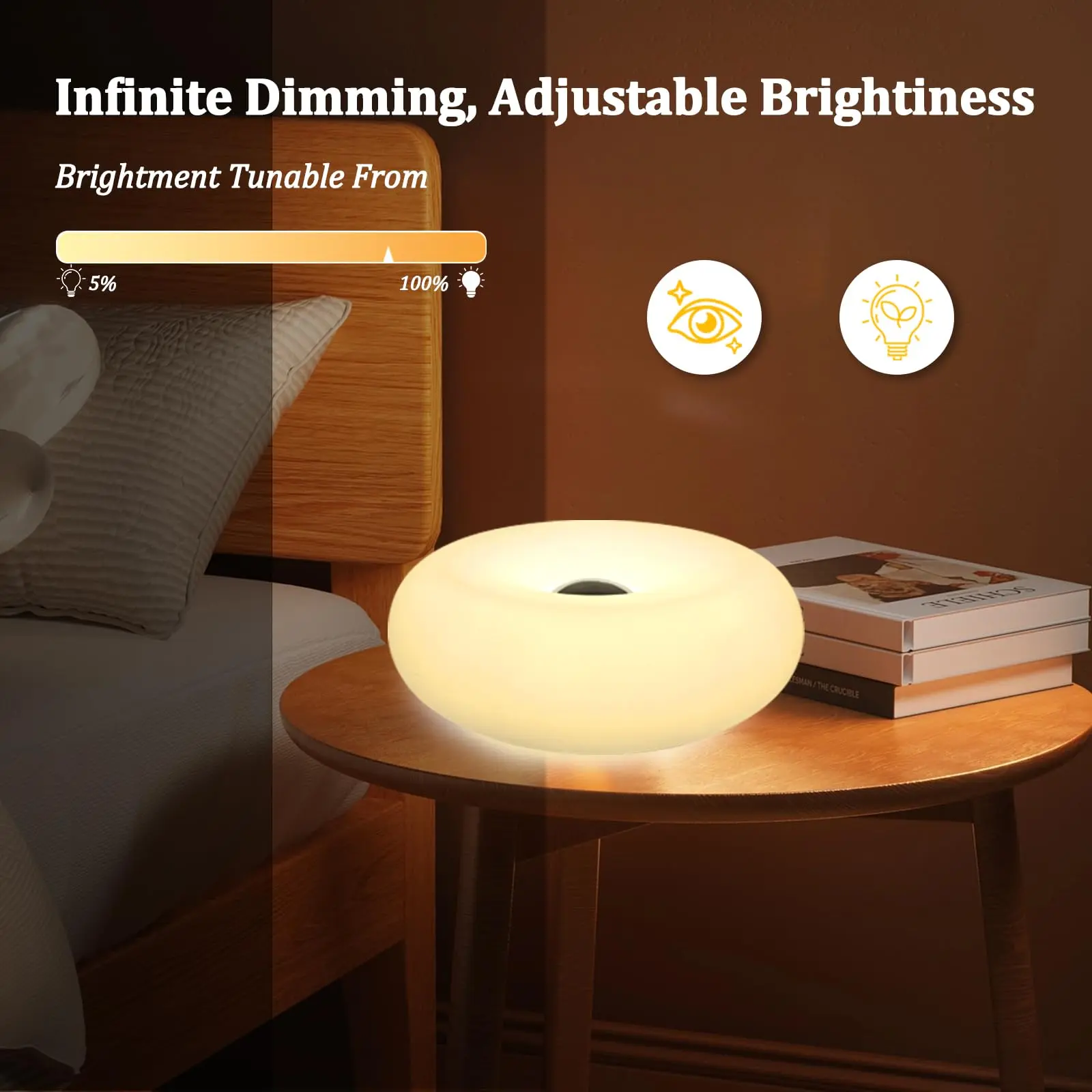RGB-лампа в форме пончика, при – обзор и цена Ambient Lighting Decor For Room