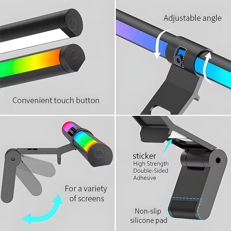 Светодиодная RGB-панель для мо – обзор и цена Touch Dimmer Lamp