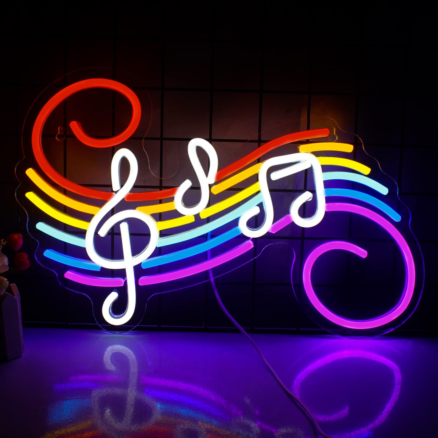 Неоновая вывеска «Музыкальные  – обзор и цена Lighting Decor For Wedding