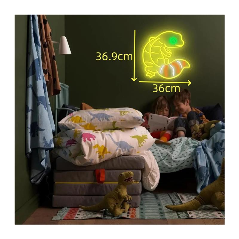 Неоновая вывеска в форме гекко – обзор и цена Gecko Lighting & Decor