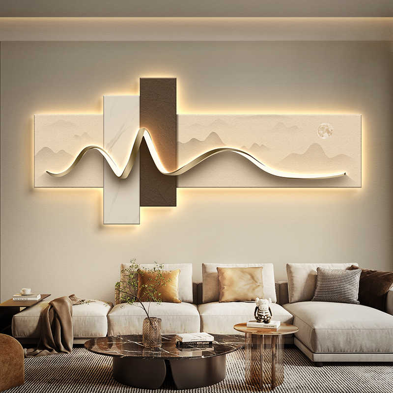 Картина для украшения гостиной – обзор и цена Ambient Lighting Decor For Room