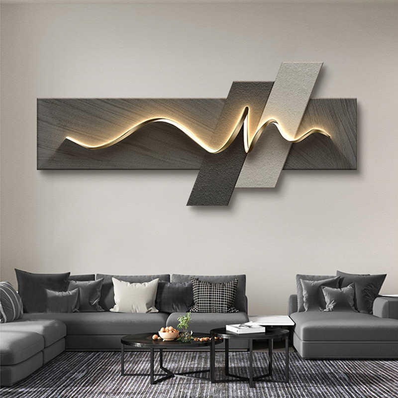 Картина для украшения гостиной – обзор и цена Ambient Lighting Decor For Room