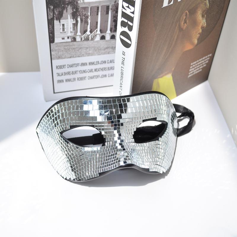 Маскарадная маска с блестками  – обзор и цена Disco Ball Mirror
