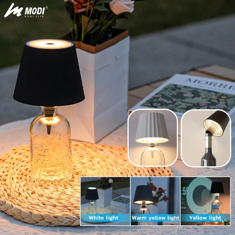 Настольная лампа для бутылок с – обзор и цена Colour Changing Bulb