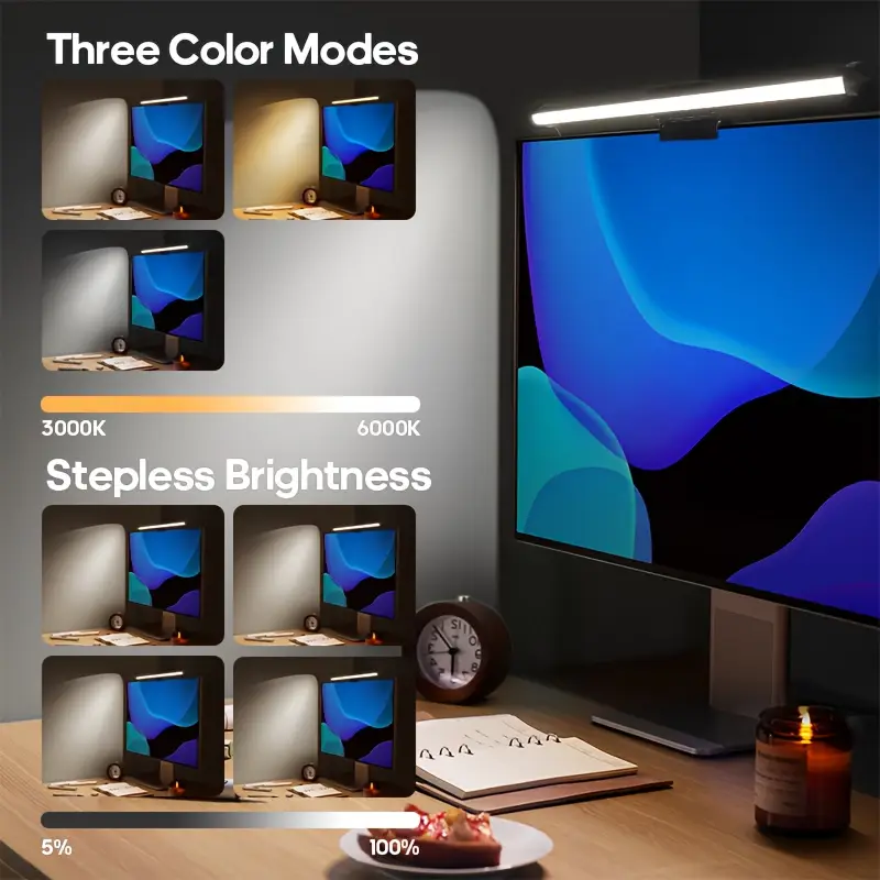 Светодиодная лампа для монитор – обзор и цена Touch Dimmer Lamp