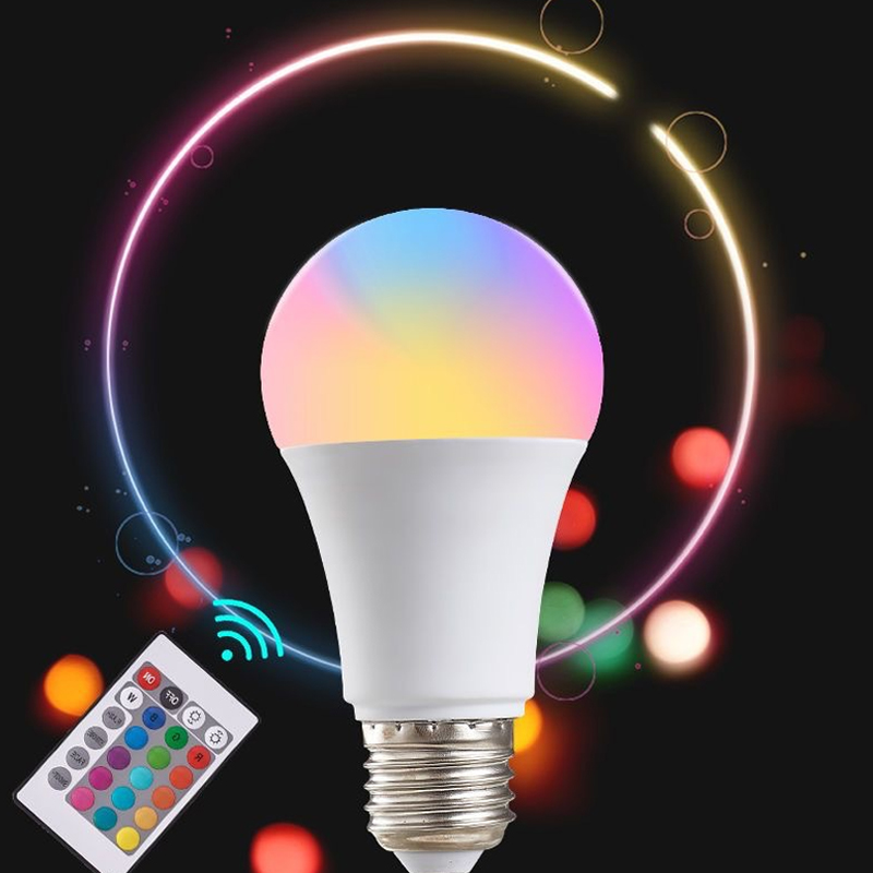 Светодиодная RGB-лампа на 16 ц – обзор и цена Colour Changing Bulb